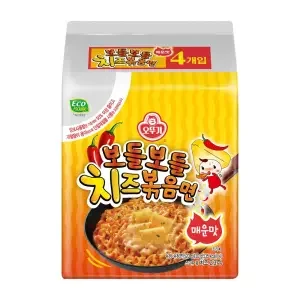 오뚜기 보들보들치즈볶음면 매운맛